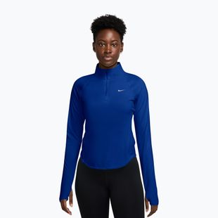 Dámské běžecké Longsleeve Nike Tempo Swoosh Run Dri-Fit 1/4-Zip old royal/pink rise