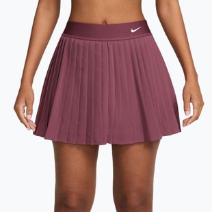 Sukně Nike Victory Dri-Fit High-Waisted Pleated pink smoke/white