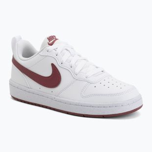 Boty Nike Court Borough Low Recraft bílá/růžová kouřová