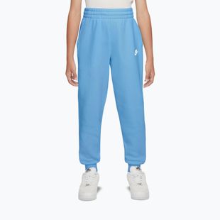 Dětské kalhoty Nike Sportswear Club Fleece football blue/white