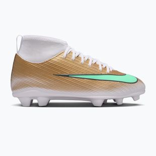 Dětské kopačky Nike Jr. Mercurial Superfly 11 Club "Kylian Mbappé" metallic gold/green glow