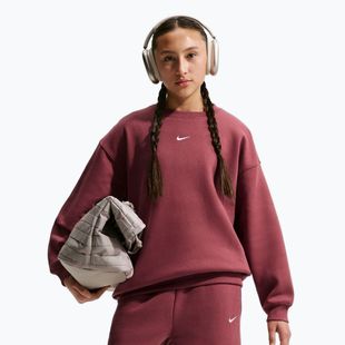 Dětská mikina Nike Sportswear Studio pink smoke/white
