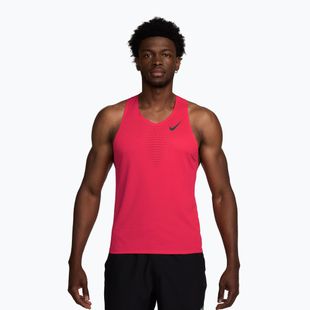 Pánské běžecké tričko Nike AeroSwift fusion red/black