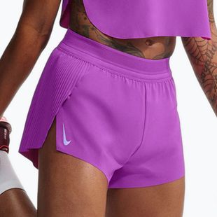 Dámské běžecké šortky Nike AeroSwift Dri-Fit ADV Mid-Rise 3" vivid purple/purple pulse