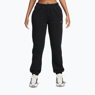 Dámské kalhoty Nike Studio Fleece total black/sail