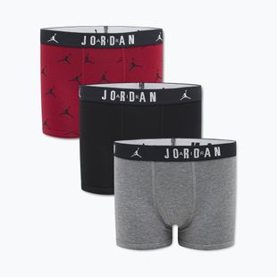 Dětské boxerky Jordan JHB Flight Cotton Essential 3 páry gym red
