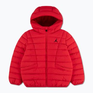 Dětská bunda Jordan Midweight Puffer W/Pipping university red