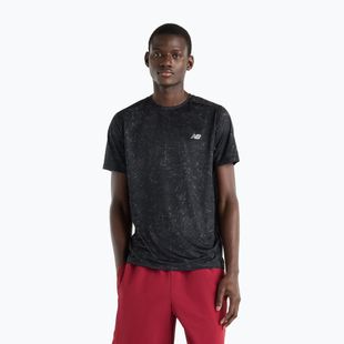 Pánské tričko na lezení New Balance Essentials Printed T-Shirt neptune grey