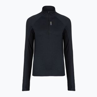 Dámská běžecká mikina HOKA Skyform Half Zip black heather