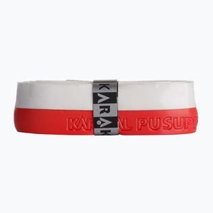 Omotávka na squashovou raketu Karakal Pu Super Grip Duo white / red