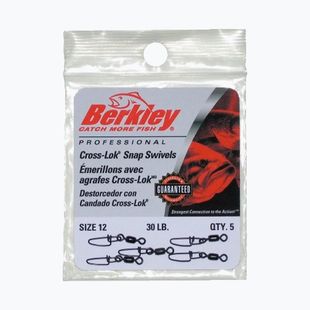 Obratlík s karabinkou Berkley Mc Mahon Cross-Lok Snap/Swivels velikost 5