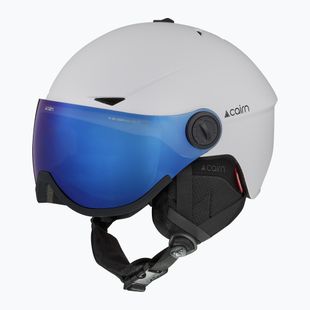 Lyžařská helma Cairn Rise II Visor mat white