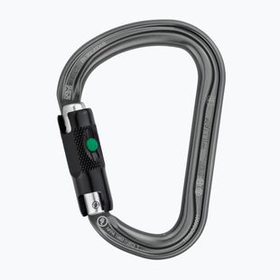 Horolezecká karabina Petzl William Ball-Lock grafitová