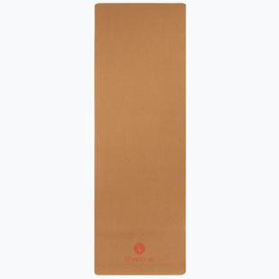 Podložka na cvičení Sveltus Cork Yoga natural/ lila