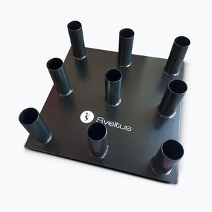 Stojan na olympijské osy Sveltus Rack For Olympic Bars black