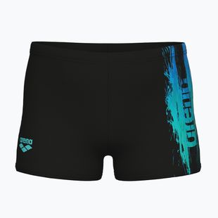 Chlapecké plavecké boxerky arena Loud Swim Short black/black multi