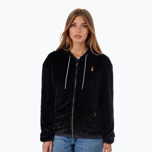 Dámská zimní bunda Aulp Candy s umělým kožíškem black