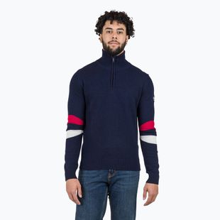 Pánský svetr Rossignol Signature Hz Knit dark navy