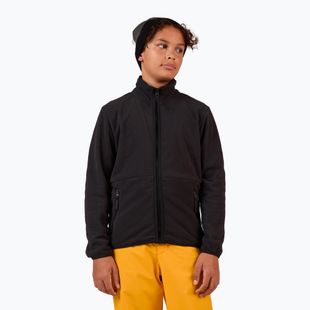 Dětská fleecová mikina Rossignol Jr Strawpile Fleece Fz black