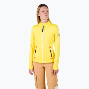 Dámská lyžařská mikina Rossignol Climi true yellow