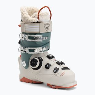 Dámské lyžáky Rossignol Alltrack 80 BOA GW W beige/teal