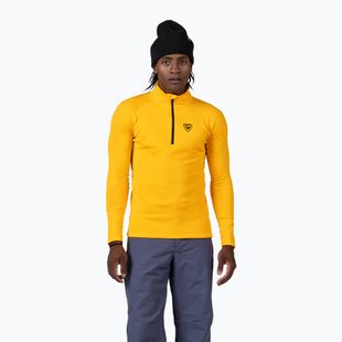 Pánská mikina Rossignol Blackside Fleece Hz saffron yellow