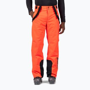Pánské lyžařské kalhoty Rossignol Blackside Insulated neon red