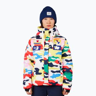 Dámská lyžařská bunda Rossignol JCC Allsnow Down jcc camo print