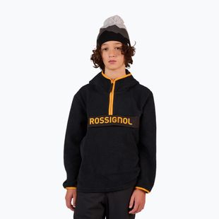 Dětská mikina Rossignol Alltrack Anorak Fleece black