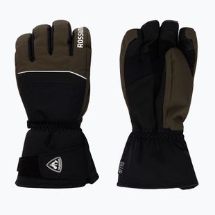 Pánské lyžařské rukavice Rossignol Tech Impr iTip olive shadow