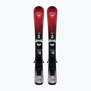 Dětské sjezdové lyže + vázání Rossignol Hero Kid Pre-Drilled + Team 4 GW