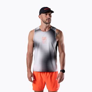 Pánské běžecké tričko Rossignol Sapa Ultra Tank black line fogg
