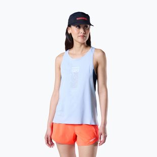 Dámské běžecké tričko Rossignol Sapa Ultra Tank blue aura