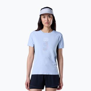 Dámské běžecké tričko Rossignol Sapa Ultra Tee blue aura