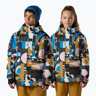Dětská lyžařská bunda Rossignol Wispile Insulated jr potpourri dazzle blue
