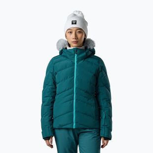 Dámská lyžařská bunda Rossignol Staci Insulated transformative teal pearly