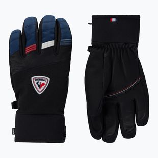 Pánské lyžařské rukavice Rossignol Strato R-Shell Dry dark navy