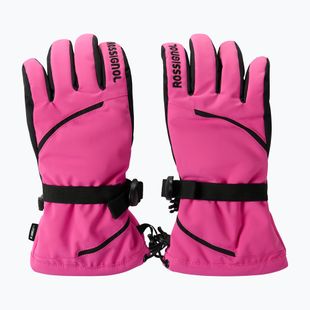 Dámské lyžařské rukavice Rossignol Temptation R-Shell electric fuchsia