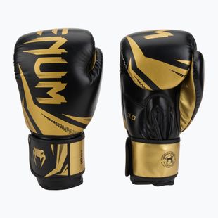 Venum Challenger 3.0 pánské boxerské rukavice černo-zlaté VENUM-03525