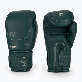 Pánské boxerské rukavice Venum Impact Evo 16 OZ emerald green