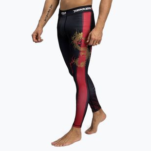 Pánské tréninkové legíny Venum X Tekken 8 - Marshall Law Spats black/red/gold