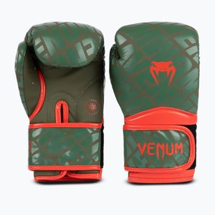 Dětské boxerské rukavice Venum Contender 1.5 XT Kids army green