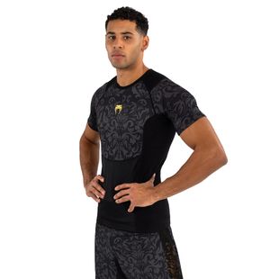 Pánský rashguard Venum x Ilia Topuria Unmatched Rashguard black/gold