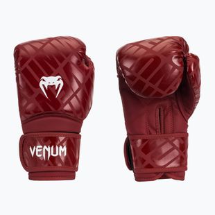 Boxerské rukavice Venum Contender 1.5XT Boxing lesklá burgundská