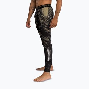 Pánské tréninkové legíny Venum Invader Spats black/sand