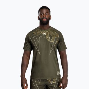 Pánské tréninkové tričko Venum Serpenti khaki/bronze/ivory