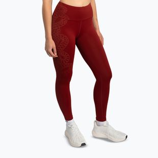 Dámské tréninkové legíny Venum Serpenti burgundy/ivory