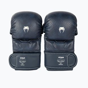 Sparringové rukavice MMA Venum Impact Evo Scales MMA midnight blue