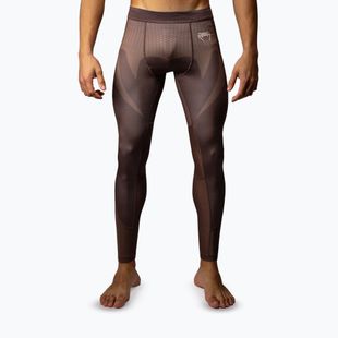 Pánské tréninkové legíny Venum No Gi Spats chocolate brown