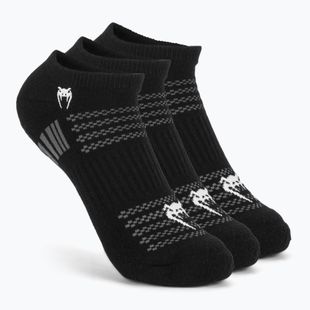 Neviditelné ponožky Venum Vector 3 páry black/grey
